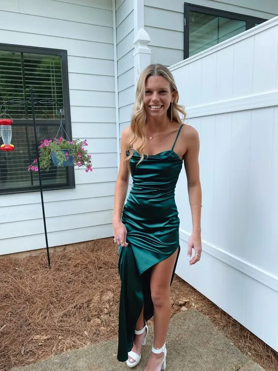 Green Prom Dresses Long Sexy Prom Dress   fg2793