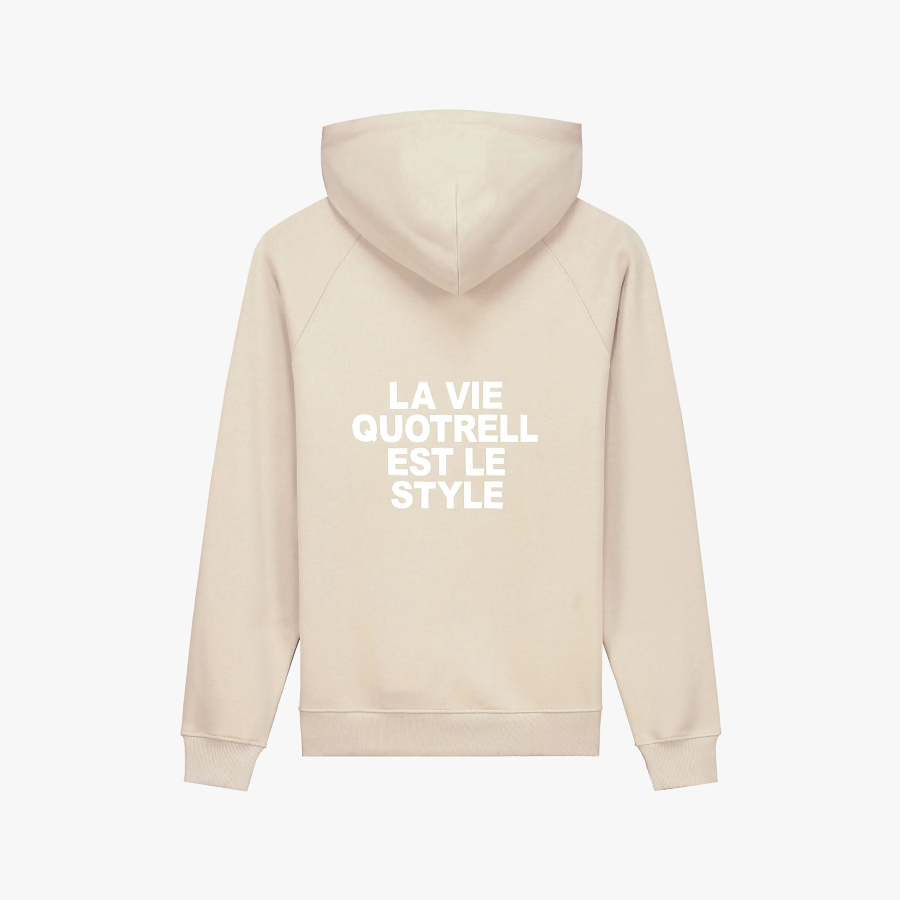 LA VIE HOODIE | OAT/OFF WHITE