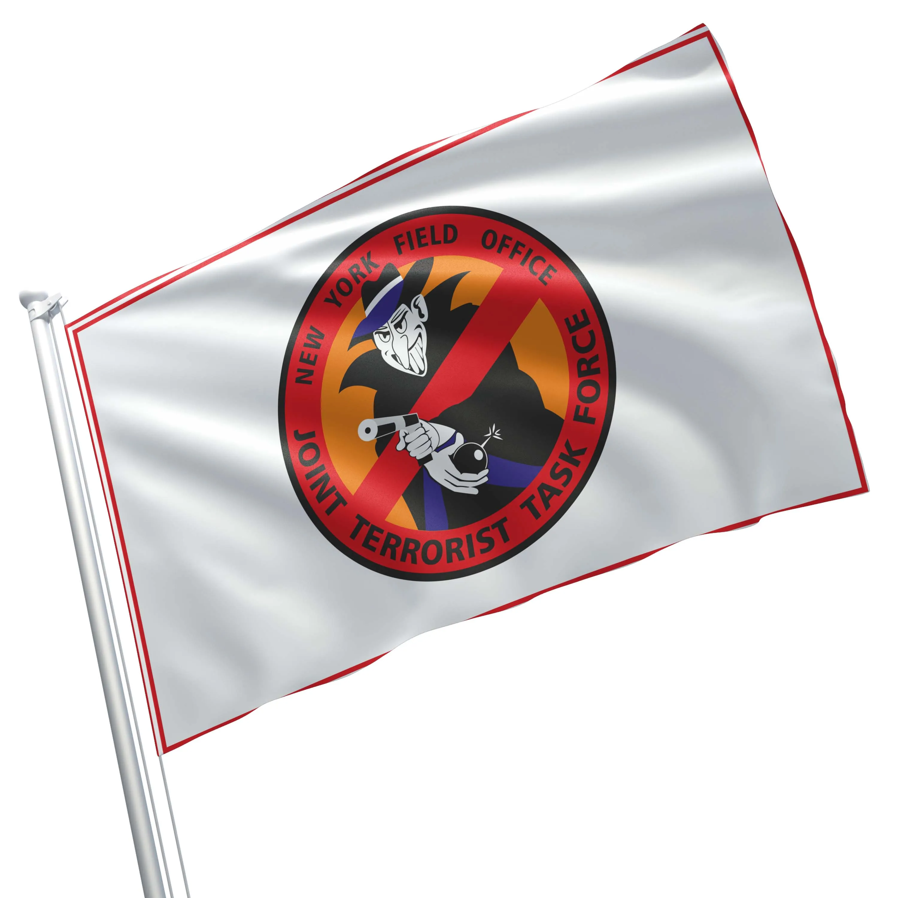 New York Field Office Joint Terrorist Task Force 911 Never Forget Flag Banner