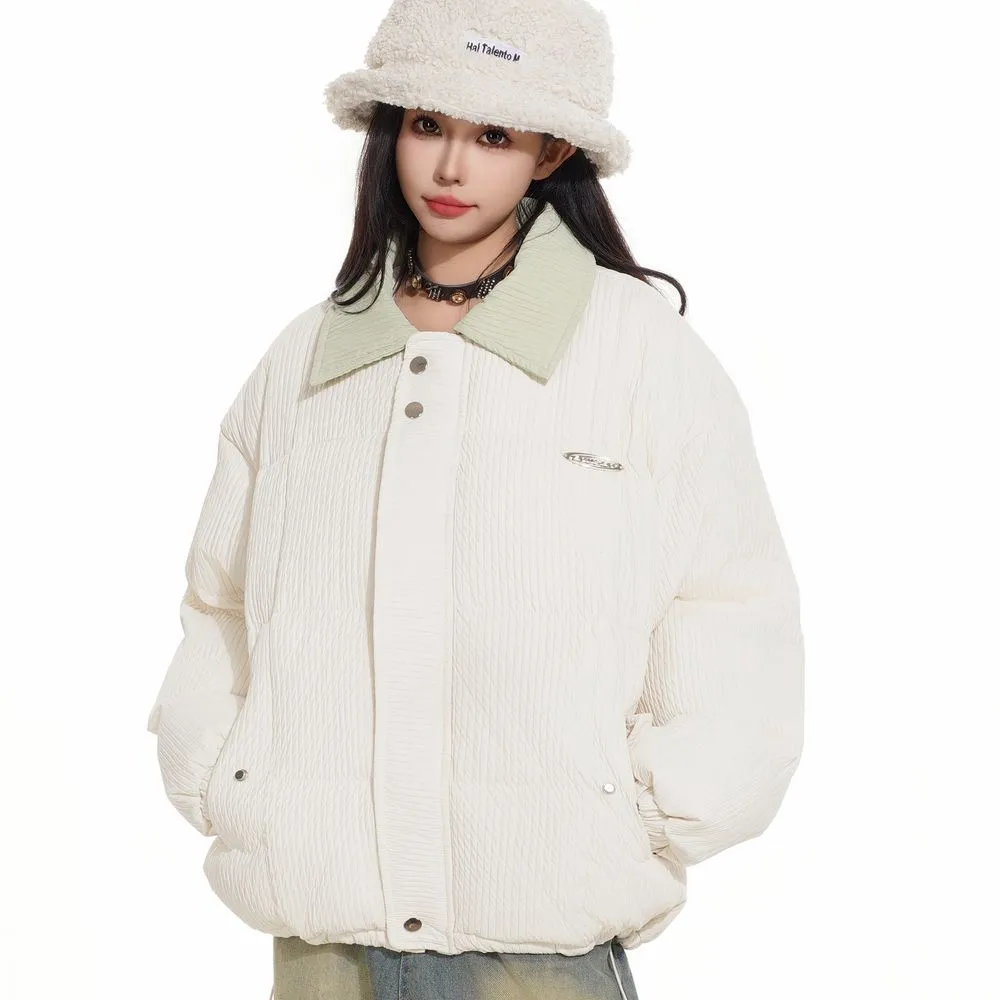 【NOW TREND】Casual All-Match Bread Coat