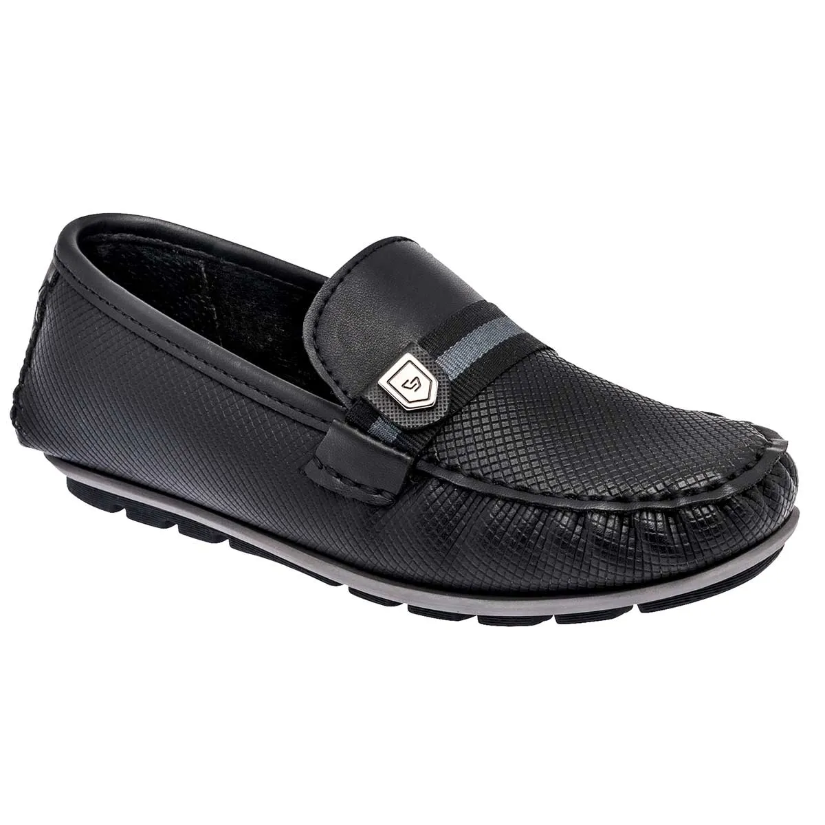 Zapato casual para joven Negro Total Negro código - 109180